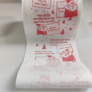 Servilletas y Toallas <span class=keywords><strong>de</strong></span> <span class=keywords><strong>Papel</strong></span> Suaves Personalizadas <span class=keywords><strong>de</strong></span> 2 Capas <span class=keywords><strong>de</strong></span> Pulpa <span class=keywords><strong>de</strong></span> Madera Virgen, con Relieve, Desechables, Navideñas, en Caja Nueva - Product Image 2