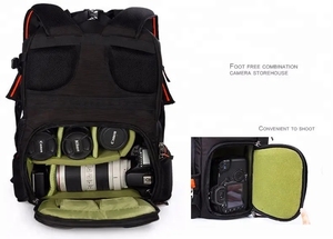 <span class=keywords><strong>Borsa</strong></span> per fotocamera DSLR <span class=keywords><strong>borsa</strong></span> per foto zaino per treppiede per fotocamera zaino da viaggio universale di grande capacità per fotocamera digitale Canon/Nikon - Product Image 5