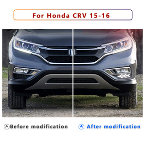 Luces de Circulación Diurna LED Modificadas con Intermitentes y Faros Antiniebla Delanteros Decorativos para Honda CRV 15-16 - Product Image 6