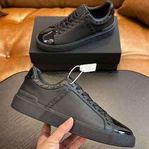 Chaussures de sport de luxe de haute qualité 5A, en cuir véritable, respirantes, à bout ouvert, à lacets, pour hommes, printemps/hiver - Product Image 3