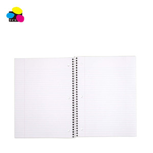 10 1/2x7 1/2 pulgadas 6 embalado 1 sujeto 70 hojas cuadernos espirales con reglas universitarias con colores surtidos - Product Image 2