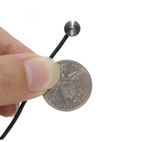 Capteur de pesage miniature à cellule de charge à compression de type bouton, fabriqué en Chine, pour bras mécanique, 5kg, 10kg, 20kg, 50kg