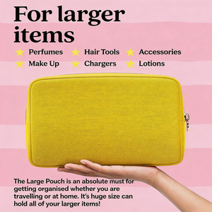 Grande trousse de maquillage en forme de bonbon citron, <span class=keywords><strong>pochette</strong></span> de voyage pour cosmétiques et trousse de toilette, <span class=keywords><strong>pochette</strong></span> à fermeture éclair en nylon, jolie trousse de rangement imperméable pour soins de la peau - Product Image 4