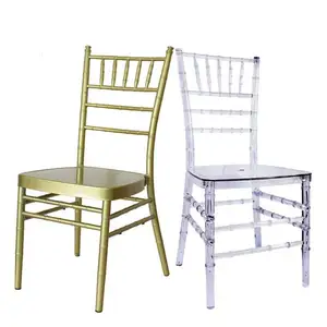 Phoenix plastik Chiavari putih anak-anak furnitur akrilik logam Modern untuk Chiavari bening Mini kursi Resin anak