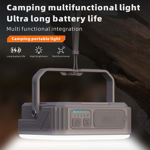 Nhà Máy Giá ngoài trời khẩn cấp năng lượng mặt trời ngân hàng điện 10000mAh 5000mAh 10 Wát Trạm điện với cắm trại ánh sáng - Product Image 5