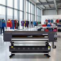 Imprimante à sublimation automatique à jet d'encre 1,9 m 4*I3200 pour tissus en polyester et vêtements de sport
