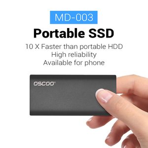 Voor Draagbare Ssd Externe Harde Schijf 256Gb-2Tb M2 Behuizing Sata <span class=keywords><strong>3</strong></span>.0 Expansie Poort Aluminium Legering Shell 401-500 Mb/s - Product Image 3