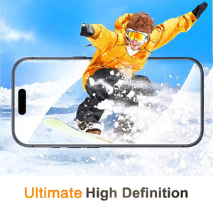 Protection d'écran en verre trempé transparent HD 9H 2.5D sur mesure d'usine d'origine pour iPhone 18 Pro Ultra fin 0,33 mm anti-rayures - Product Image 4