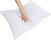 Taie d'oreiller en satin de coton naturel 100% de haute qualité, luxe, sur mesure, blanche, pour hôtel