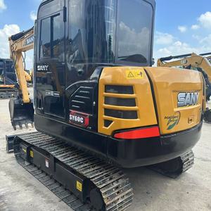 รถขุดตีนตะขาบ Sany SY60 ใหม่เอี่ยม รถขุดขนาดเล็ก 6 ตัน รุ่น Sany Sy60C กำลังขายดีที่เหอเฟย ประเทศจีน - Product Image 1
