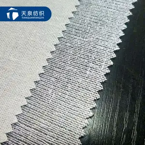 china factory 100% fusible woven interlining fabric for india market