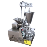 Machines de fabrication de petits pains sucrés automatiques Offre Spéciale Petite machine à pain à farce à la vapeur Momo remplie de viande 380v Indien