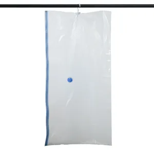 Placard à domicile manteau rempli de duvet suspendu sac compressé sous vide cintre sac de rangement sac économiseur d'espace