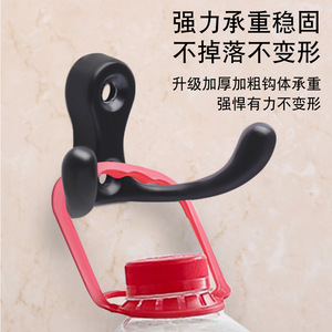 Perchero de pared de doble gancho de aleación de aluminio Jin Aoding, diseño moderno y sencillo para almacenamiento en el hogar, uso en la parte trasera de la puerta o armario. - Product Image 4