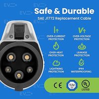 Haute qualité 32A7W double tête EV câble prise de charge conception à phrase unique avec câble de charge de 5m nouvel état