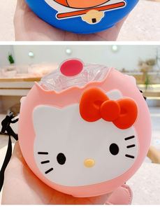 Botella de Agua Creativa para Niños, de Plástico, con Forma de Donut, Diseño de Dibujos Animados, para la Escuela - Product Image 3