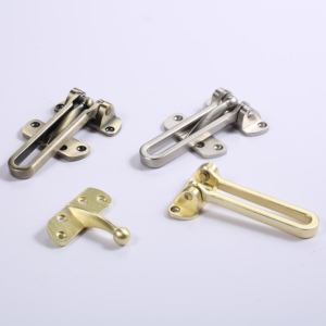 מנעול שרשרת סגסוגת דלת אבץ עבור שומר הדלת הקדמית מנעול מגן דלת מנעול כרום עבור בית מלון דירה - Product Image 6