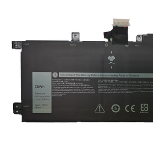 Batería para Portátil 1FKCC 38Wh en Stock, Compatible con Latitude 7200 7210 2-en-1 D9J00 4JFDV KWWW4 9NTKM, Paquete de Batería de Repuesto - Product Image 4