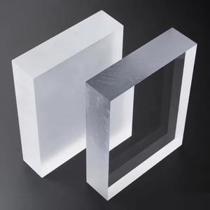 Clear Square <b>Acrylic</b> <b>Block</b> Polished Surface Industrial Use - Product Image 4