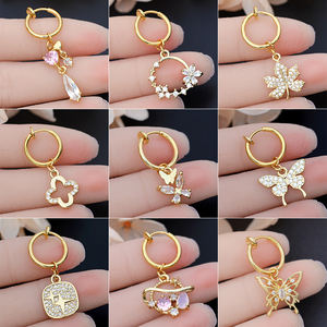 Mode 18K Plaqué Or <span class=keywords><strong>Bijoux</strong></span> De Corps Sexy <span class=keywords><strong>Non</strong></span> Piercing Anneaux De Ventre <span class=keywords><strong>pour</strong></span> Femmes Filles Papillon Zircon Dangle <span class=keywords><strong>Nombril</strong></span> Anneau <span class=keywords><strong>pour</strong></span> La Fête - Product Image 6