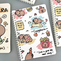 A5 Spiralbindung Niedliches Cartoon Schul-Notizbuch für Kinder mit Anpassbarem Logo & Farbe 50 Blatt Tagesplaner & Unterrichtsprotokoll