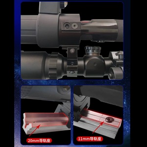 กล้องส่องกลางคืนดิจิตอล 7-21X 1080P รุ่น CYF-D+ กล้องส่องเดี่ยวสำหรับล่าสัตว์ พร้อมเลเซอร์เล็งเป้าหมาย (อุปกรณ์เสริม) ใช้งานร่วมกับราง 11/20 มม. ได้ - Product Image 4