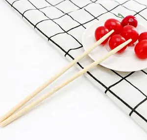 Wholesale BBQ kitchenware disposable bamboo round sticks for pricing meat with custom package