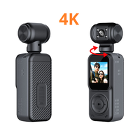 Caméra sportive portable professionnelle 4K 2K HD Caméra numérique WiFi Streaming Mini caméras d'enregistrement vidéo de sport et d'action en plein air