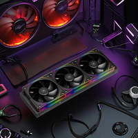 Radiateur à Refroidissement Liquide Thermalright Magic Qube 360 ARGB NOIR avec Écran d'Affichage Numérique, Compatible avec les Processeurs Intel de 14e et 15e Génération