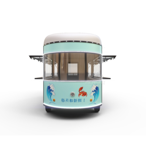 Carretto Mobile Personalizzabile per Attività Commerciali, Furgone per Pizza e Hamburger, Attrezzatura per Food Truck e Rimorchi per Fabbriche di Snack - Product Image 5