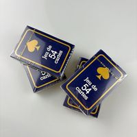 Cartes à jouer de poker Contract Print 290gsm, mini deck, imperméables, avec finition brillante et lamination lisse, pour plage, bar, piscine, fête