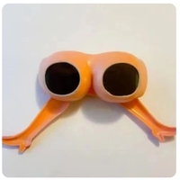 Lunettes fantaisie en plastique en forme de jambes et fesses pour Halloween – Cadeaux amusants et accessoires de fête
