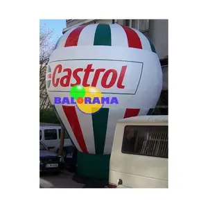Ballon gonflable publicitaire de 6 mètres de haute qualité sur le toit Garantie de 2 ans 4 mètres de diamètre Balorama Marque OEM bon marché - Product Image 1