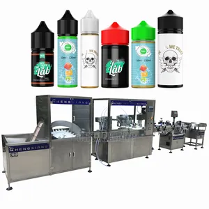 CHENGXIANG Automatic plastic unicorn bottle 10ml 15ml 30ml gorilla filling capping labeling machine