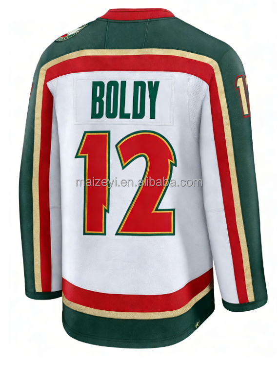 #12 Matthew Boldy White 25th Anniversary