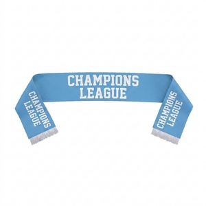 Bufanda de Fútbol Personalizada con Logotipo, Tejida, Ecológica, de Poliéster, para Aficionados, Pancarta de Apoyo, Promoción para Partidos en Estadios - Product Image 2
