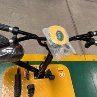 Chariot à plateforme électrique silencieux, moteur sans entretien, chariot à plateforme motorisé avec barrières amovibles