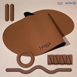 Набор регулируемых гантелей и утяжелителей для лодыжек: треугольные гантели, ремень для бедер, мяч для йоги и пилатеса - Product Image 1