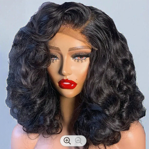 <span class=keywords><strong>2025</strong></span> glueless tóc giả tóc con người đã sẵn sàng để đi lỏng 250% sâu mật độ cao Bob 5*5 HD Trong Suốt Ren phía trước tóc giả - Product Image 1