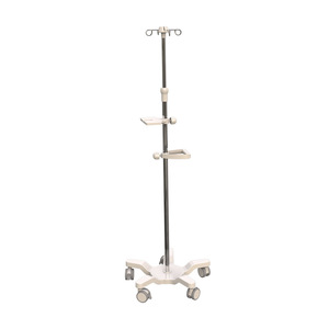 Soporte de suero Xinsheng con ruedas y bandeja, soporte de goteo portátil para uso hospitalario - Product Image 2