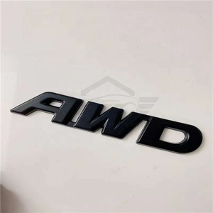 Emblema 3D in Metallo AWD, Adesivo per Bagagliaio e Parafango per Honda Civic, Accord, Odyssey, Elysion, CRV, Mazda, Toyota, <span class=keywords><strong>Volvo</strong></span> - Product Image 4