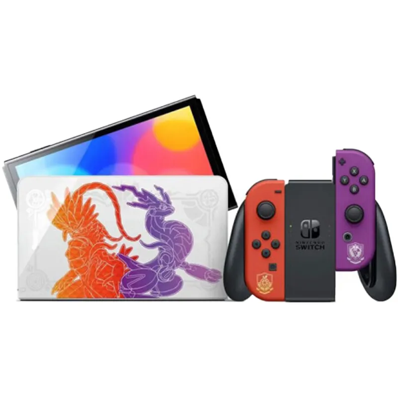 Popular console de jogos switch oled pokemon edição limitada jogo de quebra-cabeça limitado switch oled console de jogo portátil