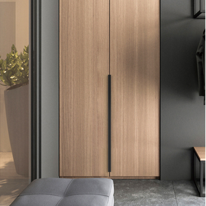 Gold Mount Modern Concealed Aluminum Finger Edge <strong>Pull</strong> Handle for Cabinets Dressers-Durable Easy Installation Home Kitchen - Product Image 4