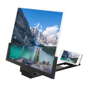 F3 14 Pollici Schermo Del Telefono <span class=keywords><strong>Cellulare</strong></span> Amplificatore HD 3D Protezione Degli Occhi Film Schermo Video <span class=keywords><strong>Ingranditore</strong></span> Lente di Ingrandimento Con in Bianco E Nero - Product Image 3