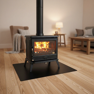 Caminetto Moderno <span class=keywords><strong>a</strong></span> <span class=keywords><strong>Legna</strong></span> <span class=keywords><strong>in</strong></span> <span class=keywords><strong>Ghisa</strong></span> Autoportante per Riscaldamento Domestico, per Soggiorno e Decorazione Villa - Product Image 1