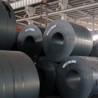 Prix usine Inventaire énorme de haute qualité Q235 Q335 Plaque de fer en métal Bobine d'acier au carbone laminée à chaud