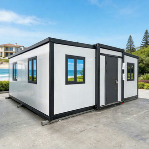 Unité de location Airbnb : Maison conteneur préfabriquée extensible de 20 pieds ou 40 pieds, 2, 3 ou 4 chambres, étanche et pliable, expédition en 20 jours - Product Image 1