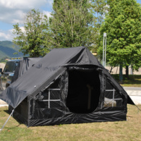 Tente gonflable pour SUV, grande tente de hayon à gonflage rapide, tente 6 personnes avec fixation détachable pour voiture, tente arrière de voiture