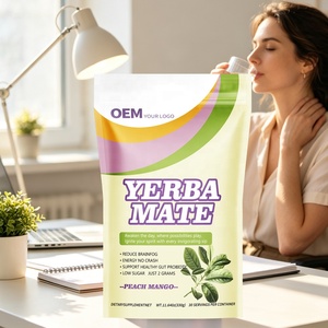 Extracto de Yerba Mate Directo de Fábrica OEM, Polvo de Té de Yerba Mate Instantáneo para la Salud Intestinal y Nootrópicos - Product Image 1