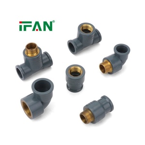 IFAN OEM Raccord de tuyauterie PVC de haute qualité, réducteur à douille NBR, connecteur en plastique croisé, raccord de plomberie UPVC - Product Image 6